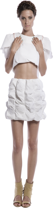 miami white skirt